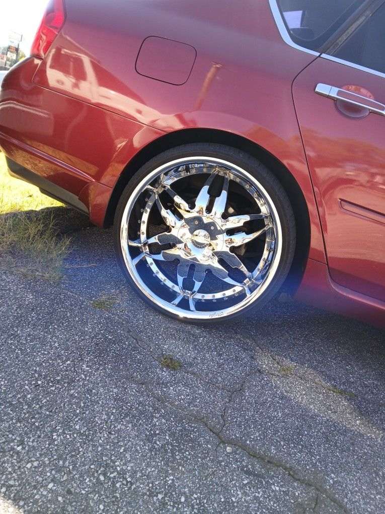 22inch D'Angelo Rims & Lexoni Tires