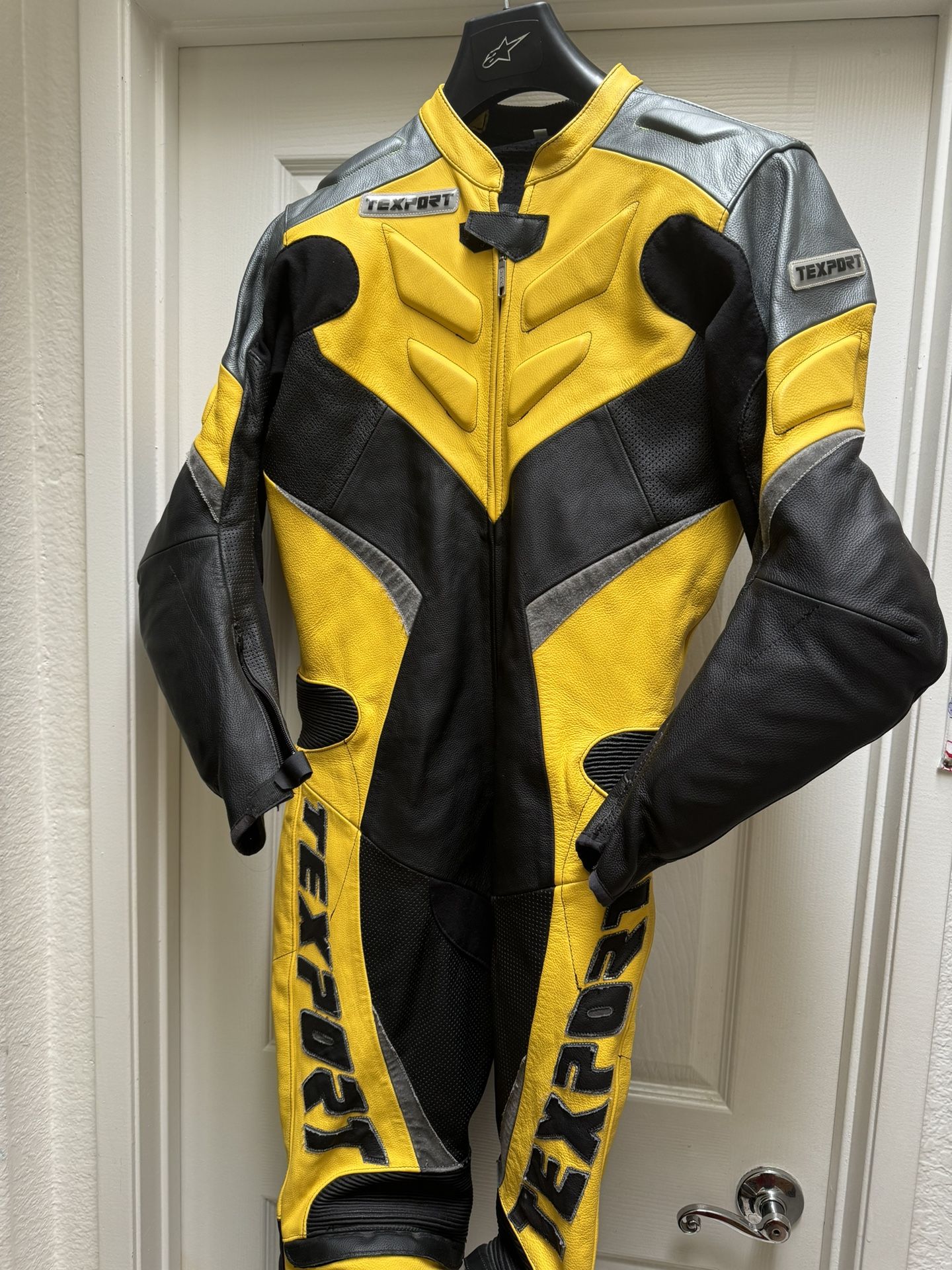 Texport Leather Motorcycle Suit