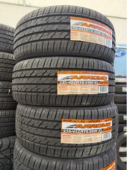 235/45/19 ARROYO ALL SEASON 4 NEW TIRES INSTALLED ✅ INSTALADAS ✅