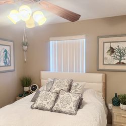 Large Beautiful Coastal Seaside Wall Art - Set of 2