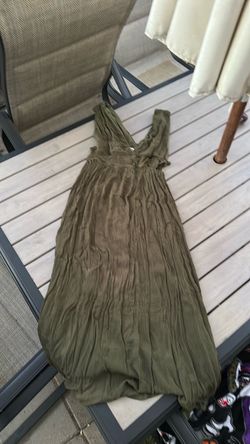 XL Olive long dress