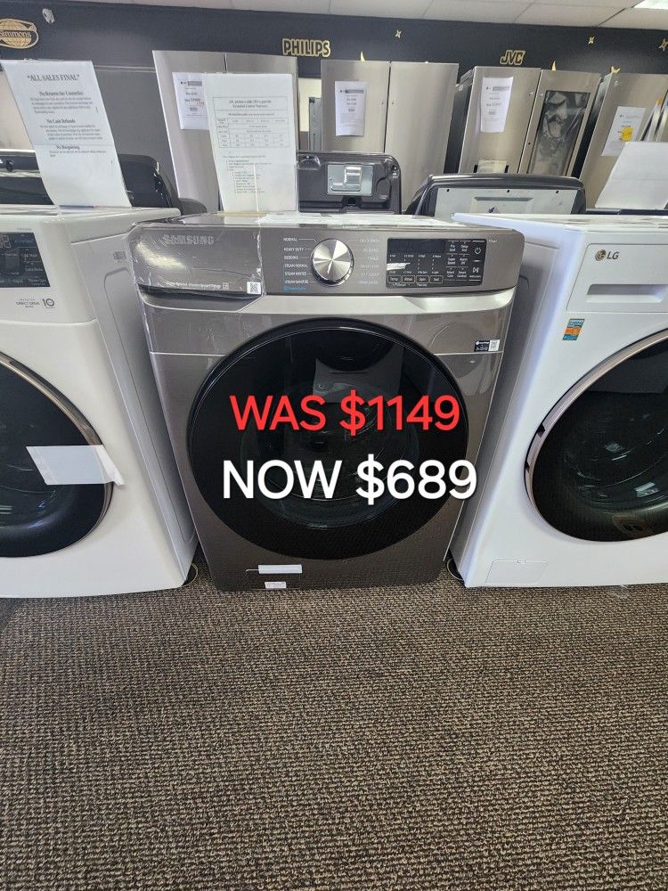4.5 Cu. Ft. Smart High Efficiency Front Load Washer With Super Speed