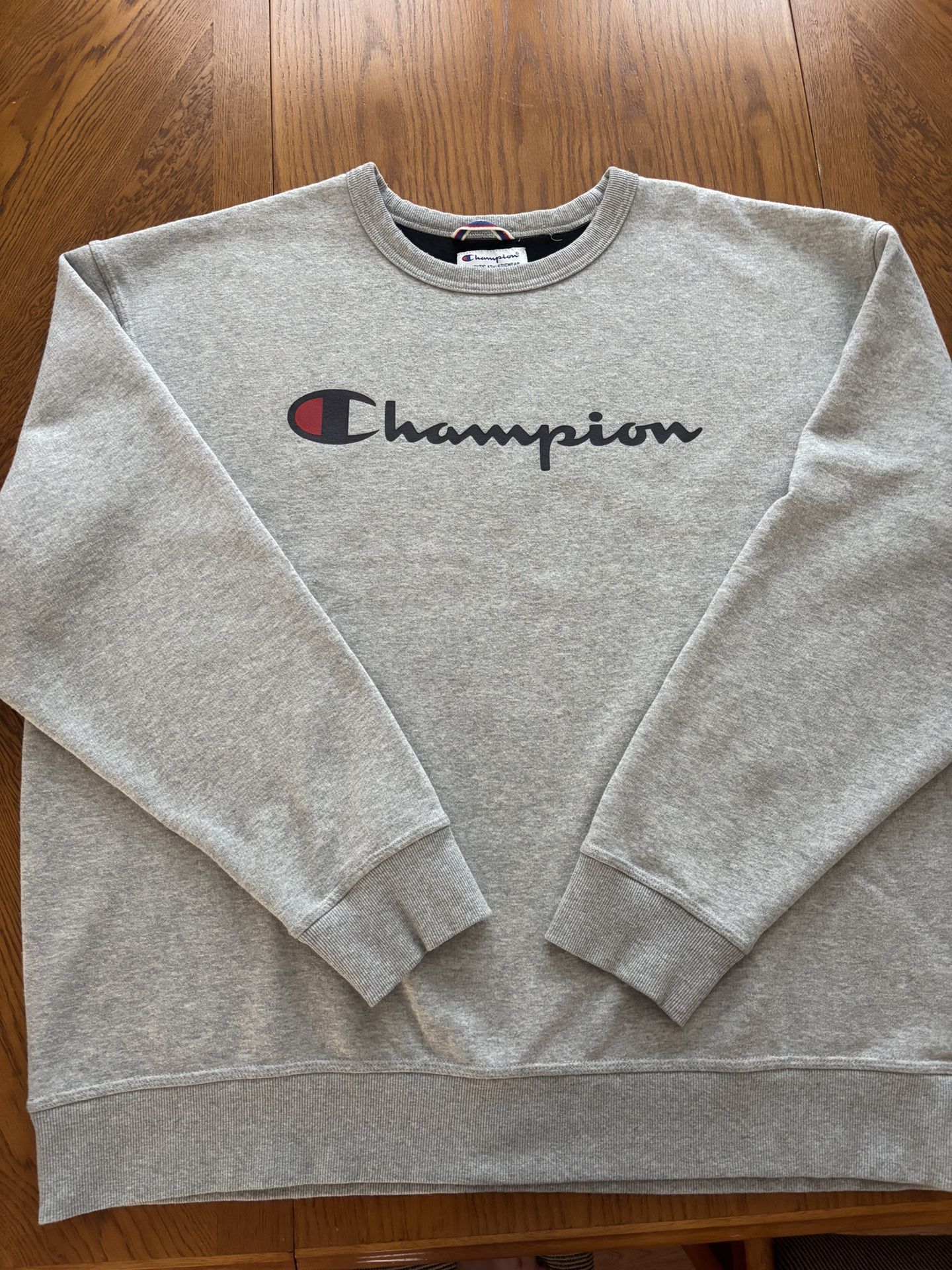 Men’ Gray Champion Fleece Size XXL
