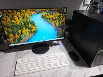Acer Monitor with Keyboard and Mouse