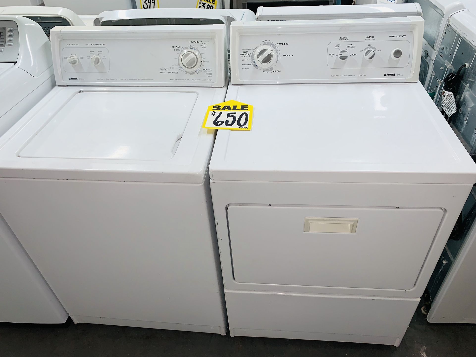 Kenmore Washer And Electric Dryer 