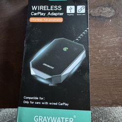 GRAYWATER WIRELESS CARPLAY ADAPTER