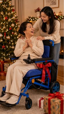 🎄 MORE THAN A CHRISTMAS GIFT — GIVE THEM MORE FREEDOM ❤️  This Christmas, give Mom, Dad or someone you love a gift they can truly enjoy every day.  ♿