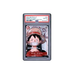 2022 ONE PIECE JAPANESE 25TH ANNIVERSARY #001 MONKEY D. LUFFY PSA 10