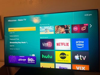 Hisense 55” 4K Roku Smart TV