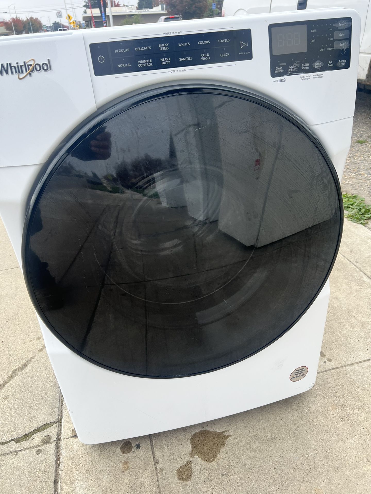 Whirlpool Washer Front Loader