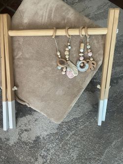 Wooden Baby Play Gym