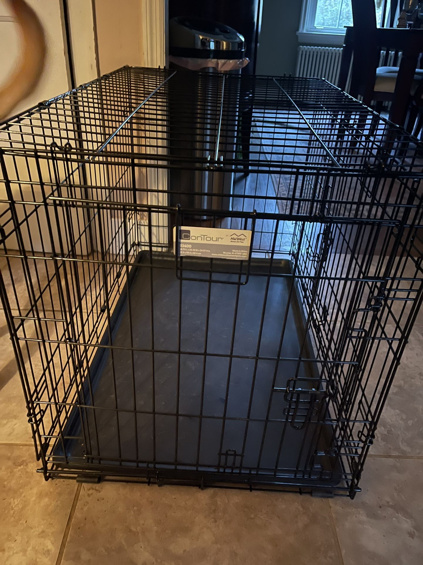 Midwest Contour Double-door Dog Crate