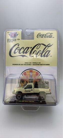 M2 Machines Coca-Cola 1998 GMC Sierra 1500 4x4 Die Cast