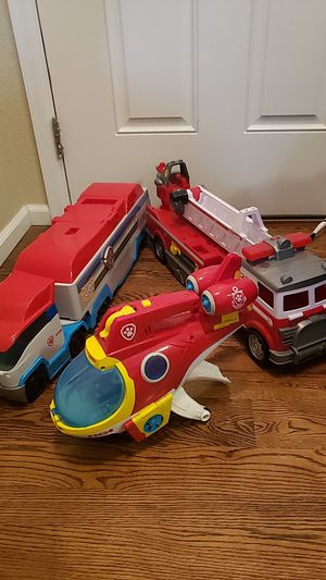 Photo Paw Patol: Paw Patroller, ultimate Fire Rescue, and Sea Paw Patrol Sub Patroller