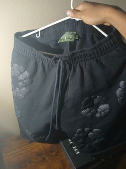 Denim tear shorts