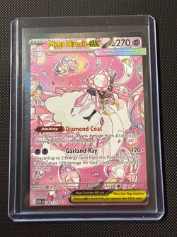 Mega Diancie ex Pokémon Card 282/217 - Ascended Heroes
