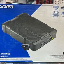 Kicker 12” Hide Away W Bassknob