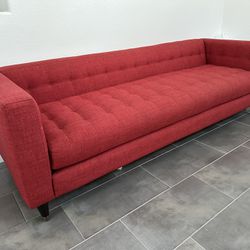 Couch Red” From Living Spaces
