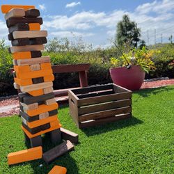 Halloween Giant Jenga Game 