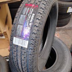 New Set Of Tires 225 75 15 St 10ply
