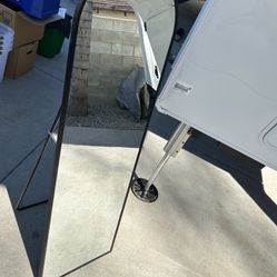 Black Full Body Mirror 