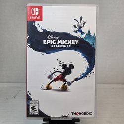 Disney Epic Mickey Rebrushed For Nintendo Switch 
