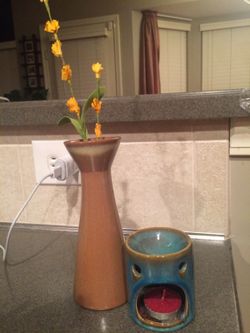 3inch simmer fragrance pot w/Vase