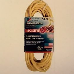 Extension Cord 14/3 SJTW (50ft)