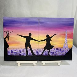Dancing On The Roof Top Painting Kit