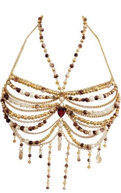 Beaded bra