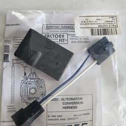 Alternator wiring harness