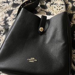 Leather Coach Purse Bag (pls Read Description Below)