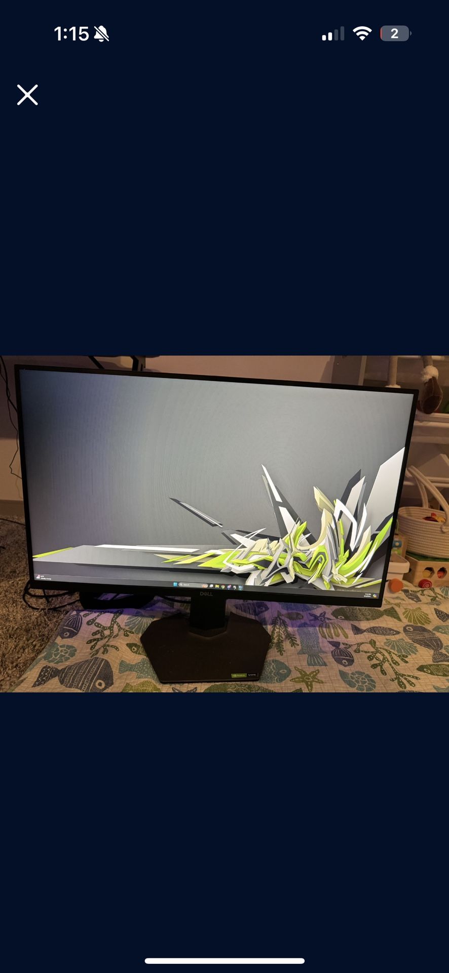 27 Inch G Sync 1440p 144hz Monitor