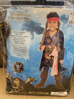 Jack Sparrow costume size child Small