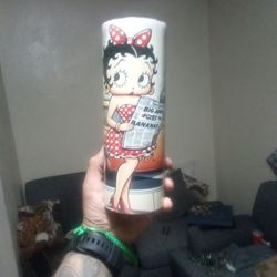 Really Rare Collectible Betty Boo Container (Big Apple Goes Bananas ) 