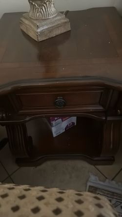 Tv stand and a side table