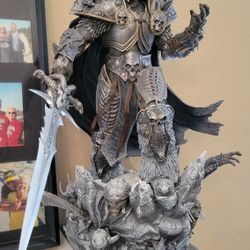 Blizzard World of Warcraft Lich King Statue Figure Collectible Model 1/4 Limited W Box