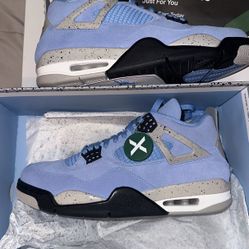 University Blue Jordan 4s