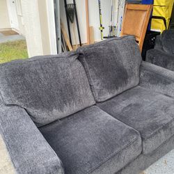 Small And Large Couch In Great Shape , Hardly Used