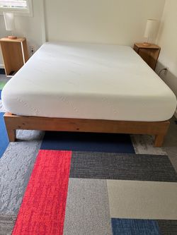 Tuft & Needle Mattress and wooden frame