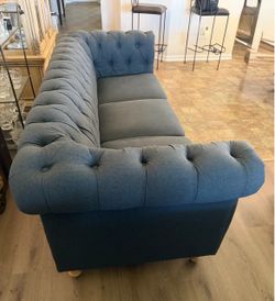 Gray Chesterfield Sofa
