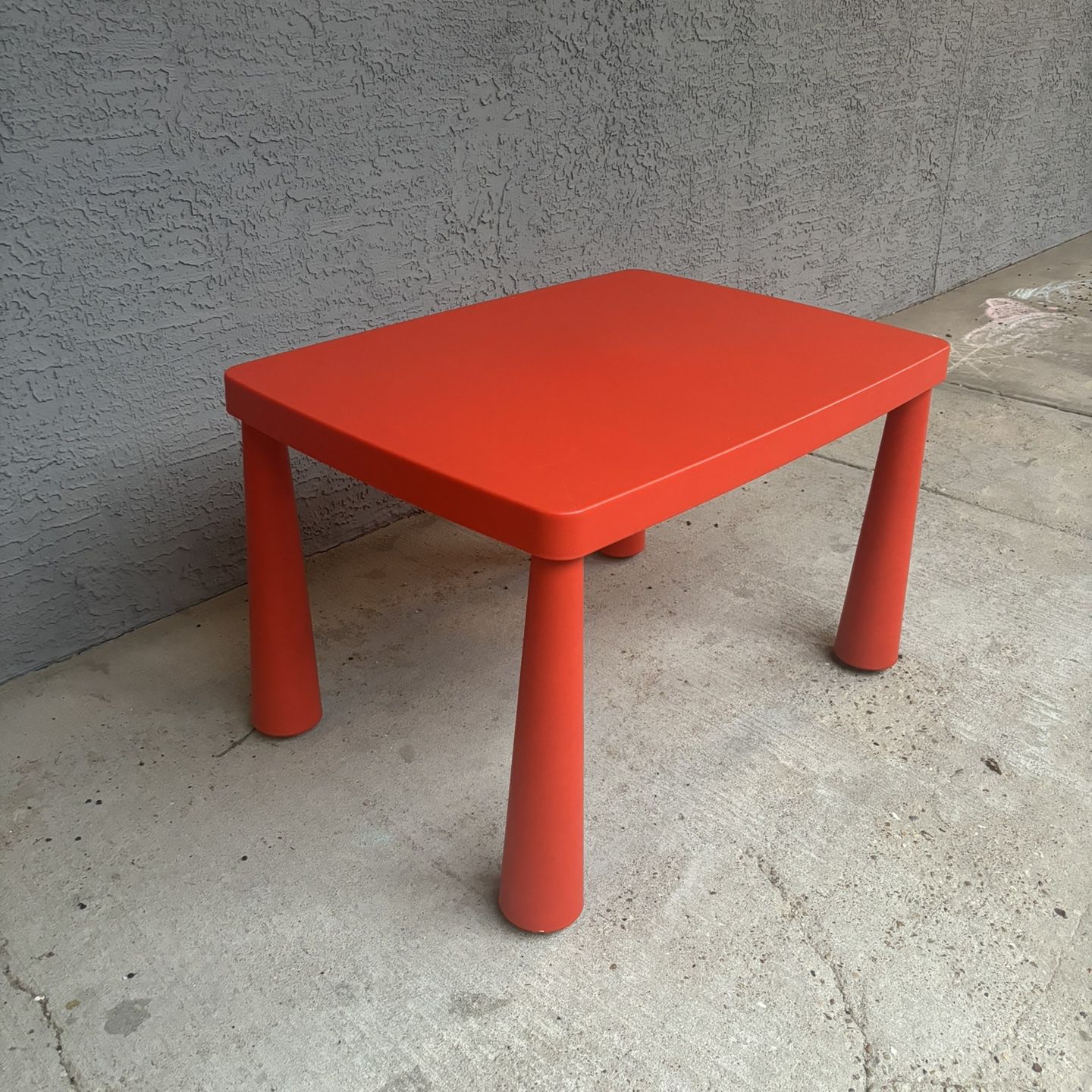 Red IKEA Table KIDS