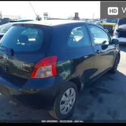 2007 2012 Toyota Yaris - Parts Only !!!