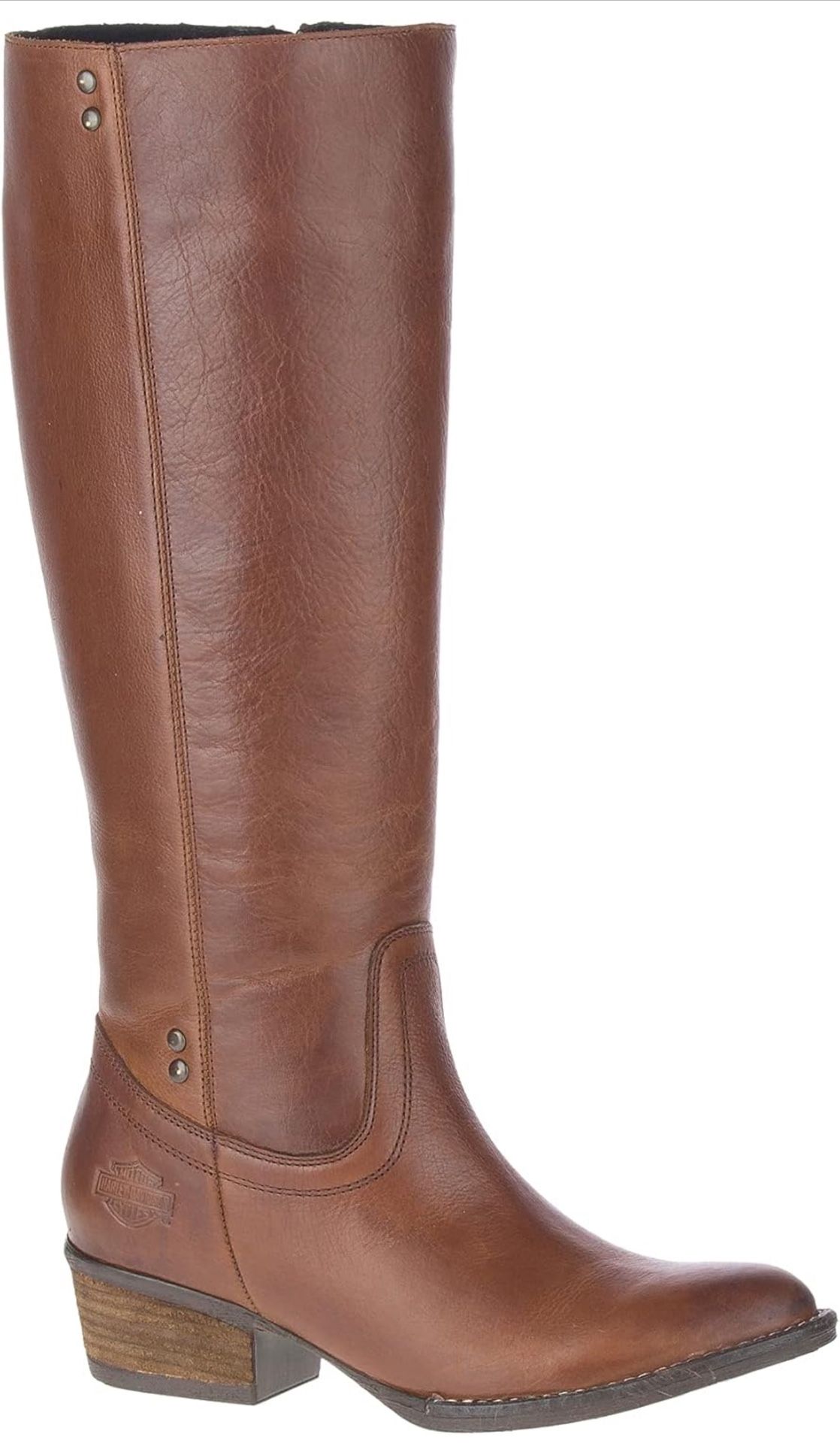 Harley-Davidson Footwear Women's Lorene 14" Boot, Brown, 5