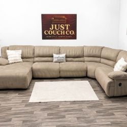 Free Delivery - Ashley Furniture Gray 5 Piece Modular Reclining Sectional Couch