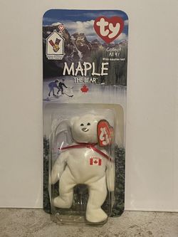 Maple the Bear McDonald’s Beanie Baby Toy Vintage