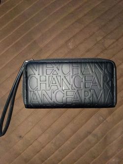 Armani Exchange Zip- Around Wristlet Wallet Model (948451)