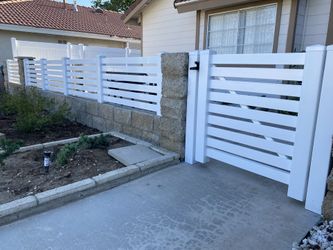 Vinyl Fence