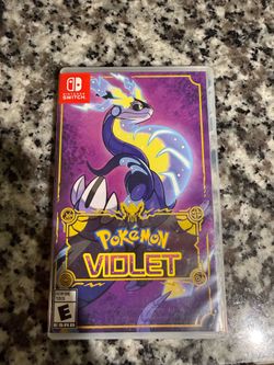 Pokémon violet Nintendo switch game