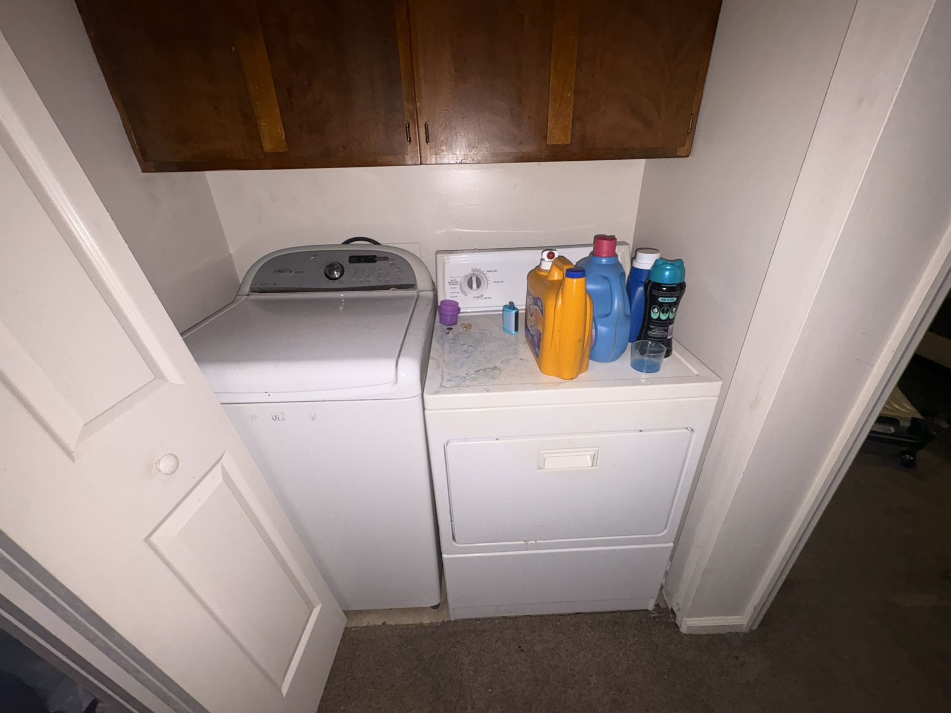 Washer and dryer